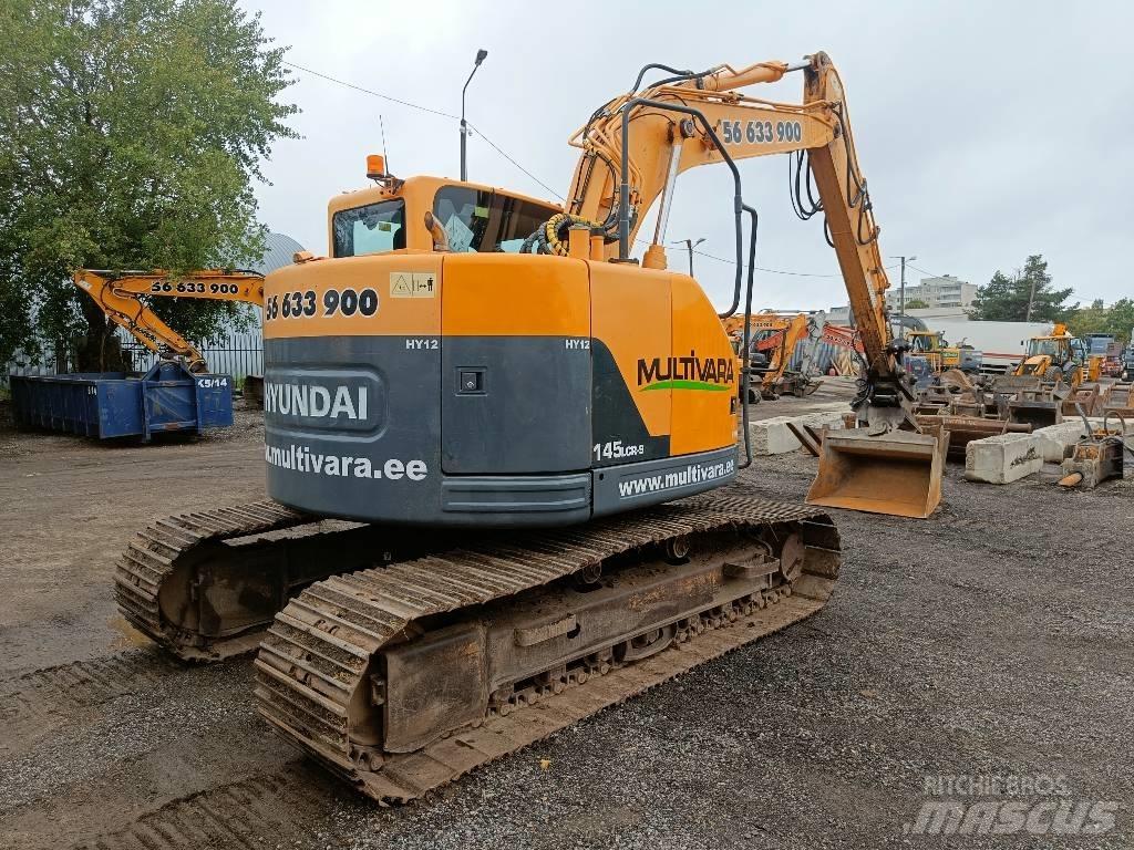 Hyundai R 145 Kāpurķēžu ekskavatori