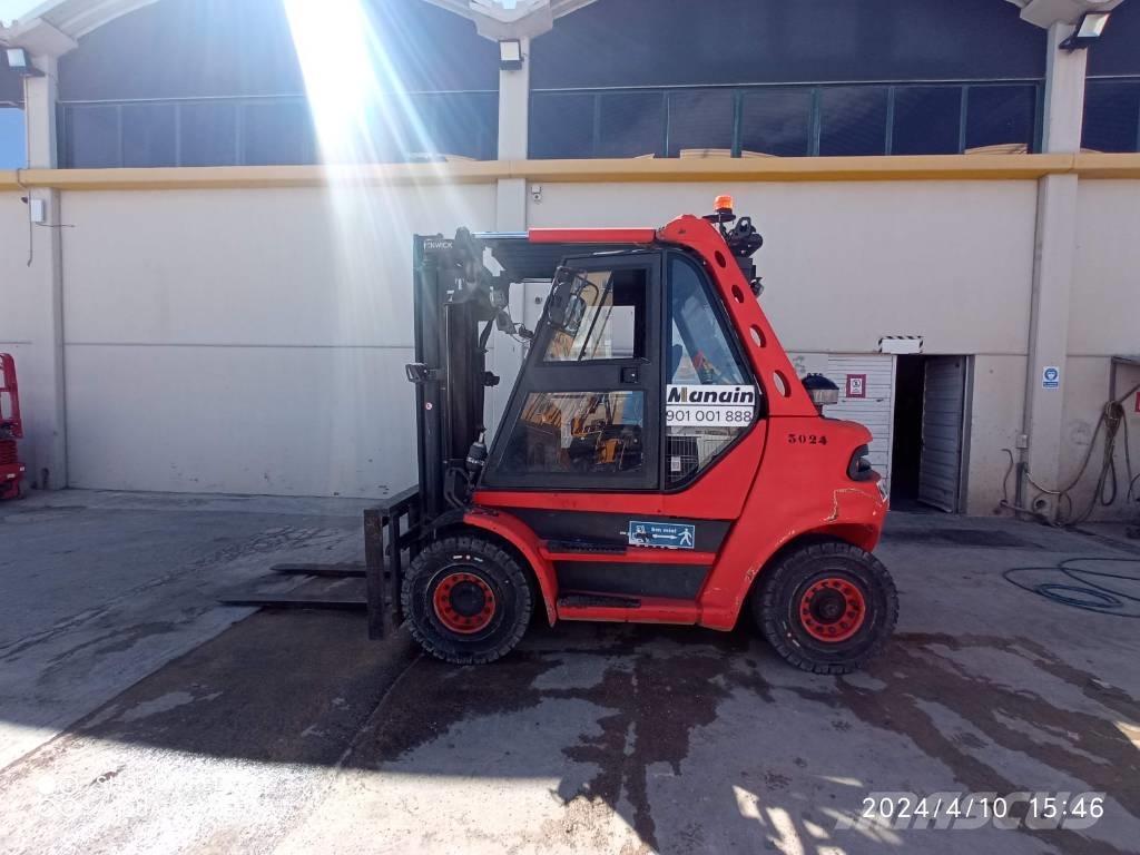 Linde H 70 D Tehnika ar dīzeļa dzinēju