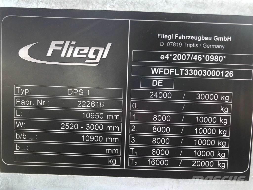 Fliegl DTS-S 300 Zemie treileri