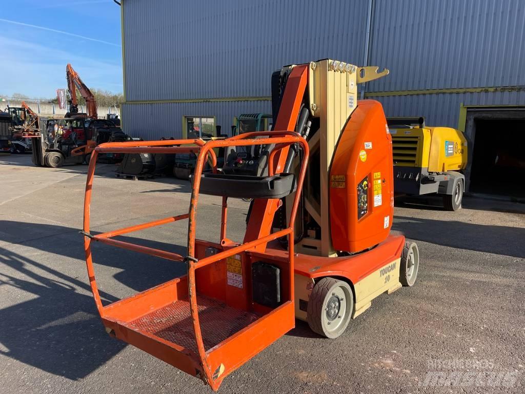 JLG Toucan 10 E Vertikālie pacēlāji