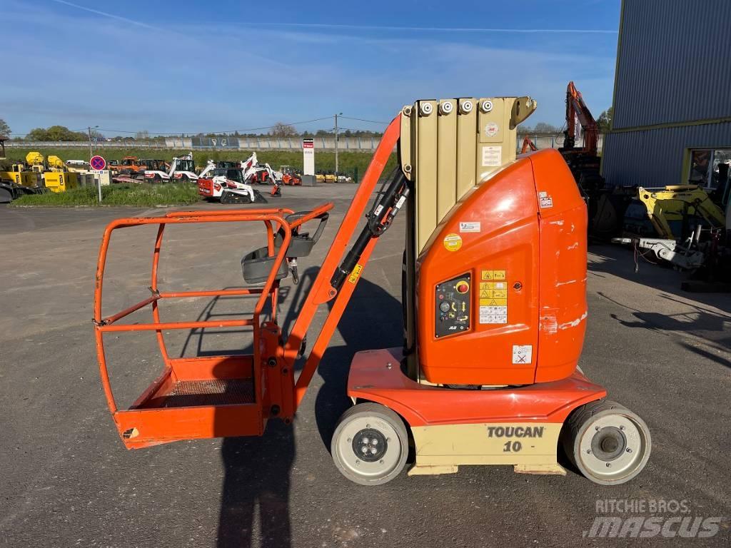 JLG Toucan 10 E Vertikālie pacēlāji