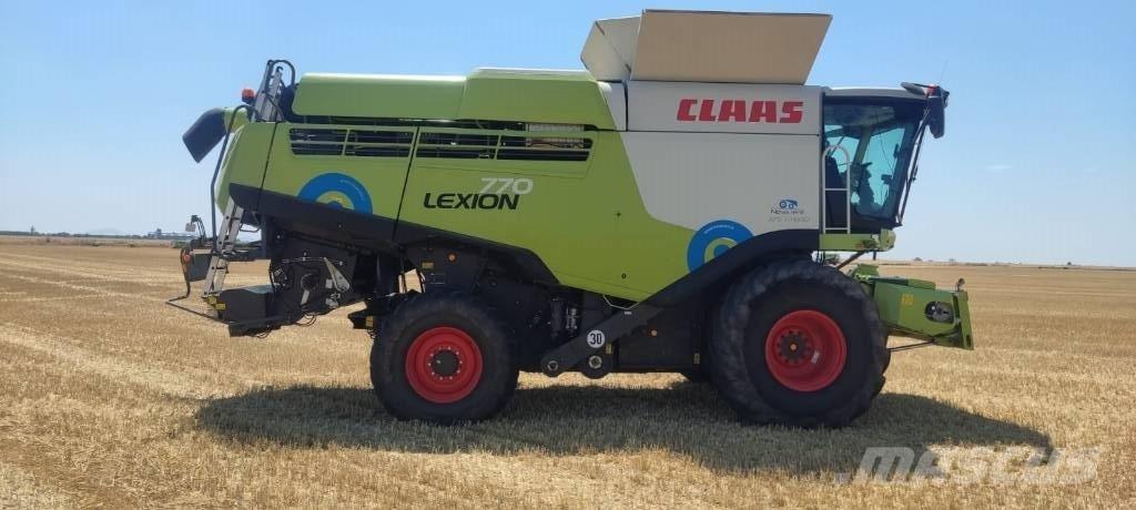 CLAAS Lexion 770 Ražas novākšanas kombaini