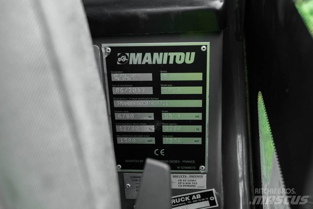 Manitou MT 732 Teleskopiskie manipulatori