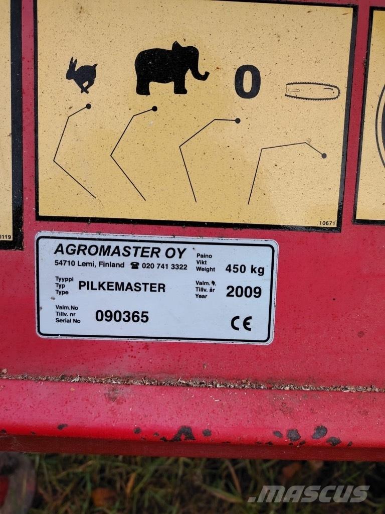 Pilkemaster Classic Koka šķēlēji, frēzes, šķeldotāji