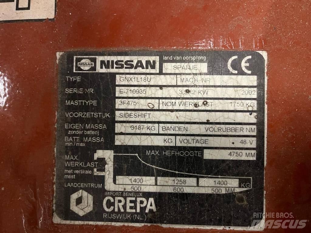 Nissan HP18 Elektriskie iekrāvēji