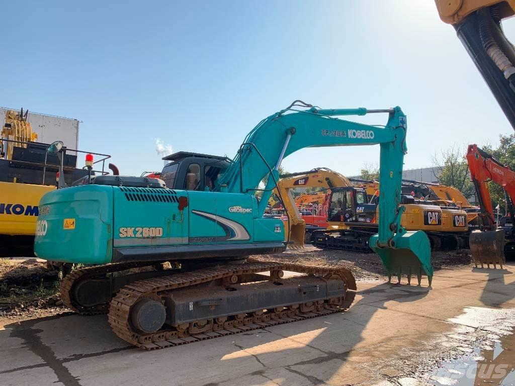 Kobelco SK 260 Kāpurķēžu ekskavatori