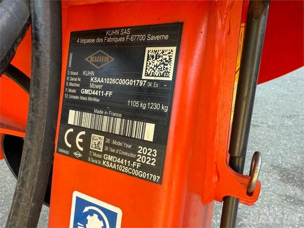 Kuhn GMD 4411 Pļaujmašīnas ar kondicionieri