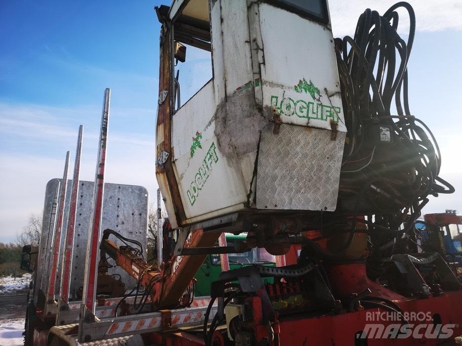 Scania 124 Smagās mašīnas ar celtni