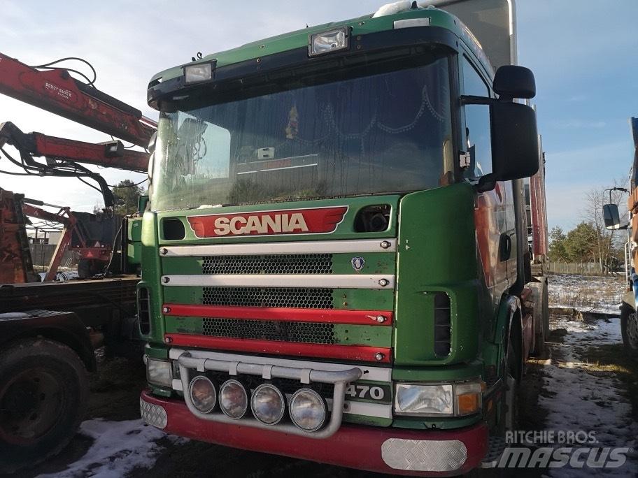 Scania 124 Smagās mašīnas ar celtni