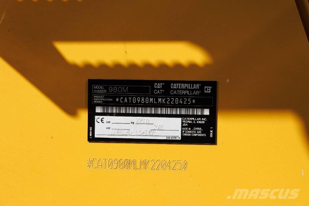 CAT 980 M Iekrāvēji uz riteņiem