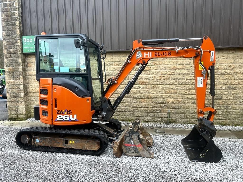 Hitachi ZX26U-6 Mini ekskavatori < 7 t