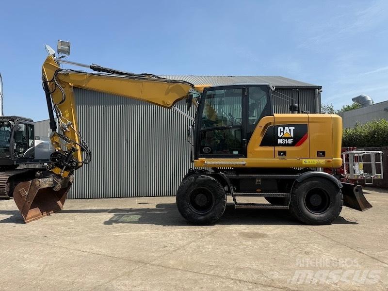 CAT M314F Ekskavatori uz riteņiem