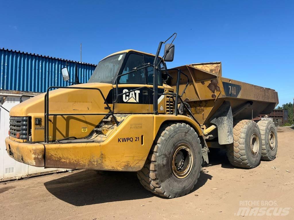 CAT 740 Artikulētie pašizgāzēji