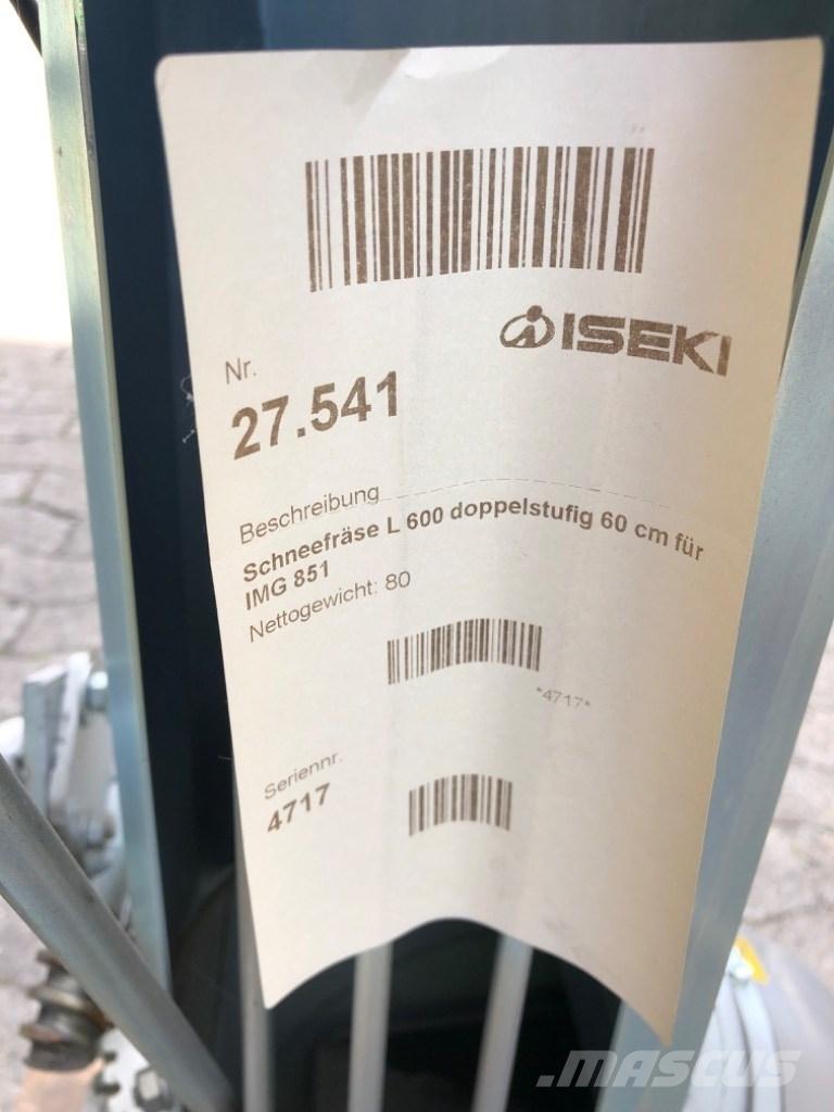 Iseki L 600 Komunālā tehnika instrumentu pārvadāšanai