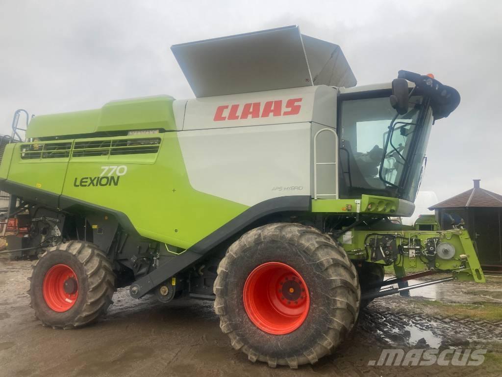CLAAS Lexion 770 Ražas novākšanas kombaini