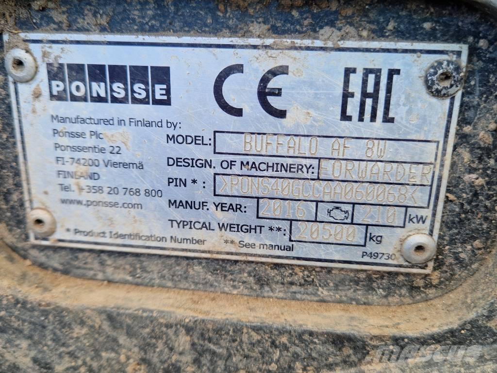 Ponsse Baffalo AF Harvesteri