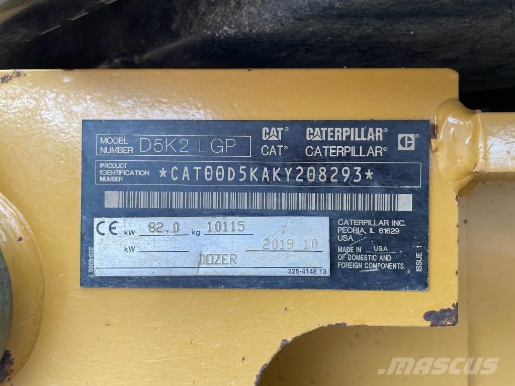 CAT D5 K 2 LGP Kāpurķēžu buldozeri