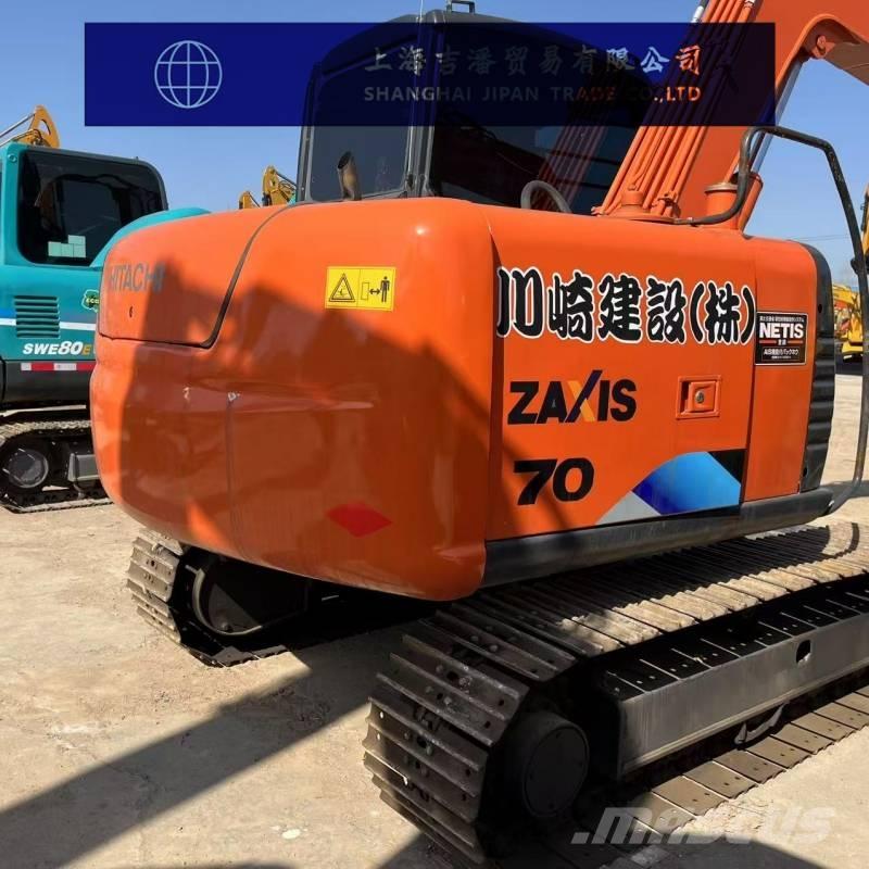 Hitachi ZX 70 Kāpurķēžu ekskavatori