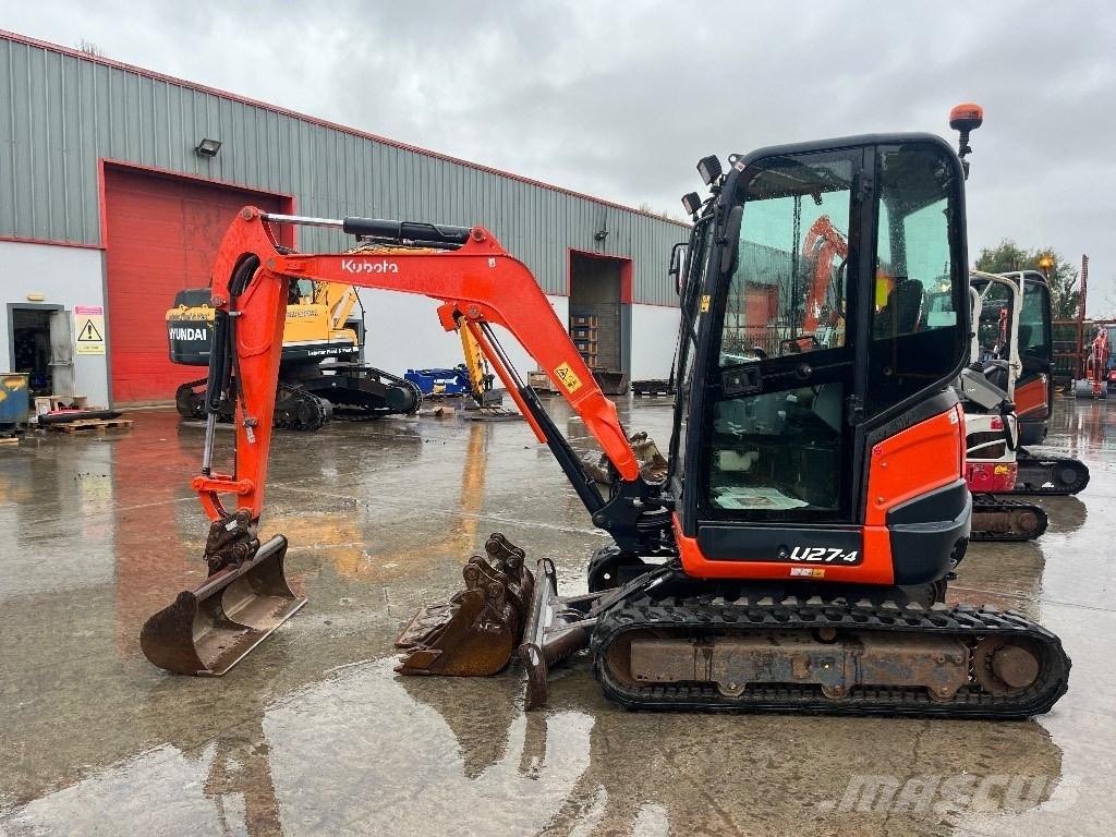 Kubota U 27-4 Mini ekskavatori < 7 t
