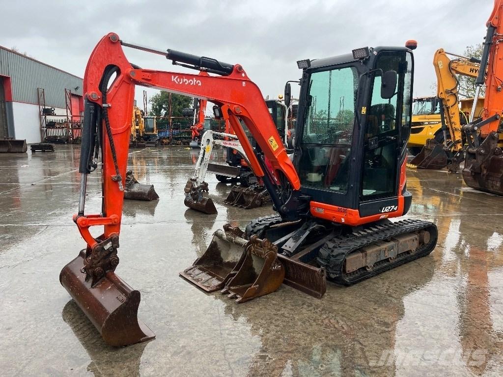 Kubota U 27-4 Mini ekskavatori < 7 t