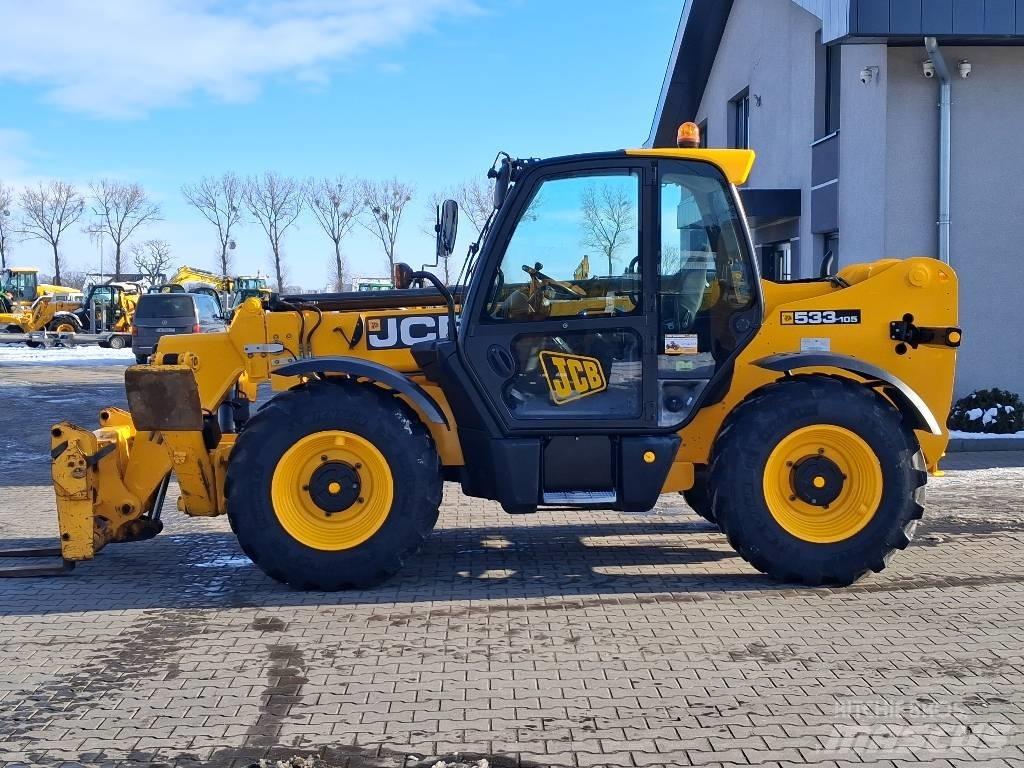 JCB 533-105 Teleskopiskie manipulatori