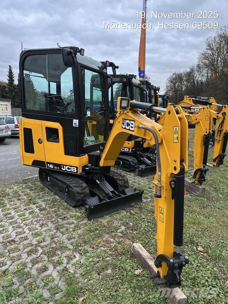 JCB 16C-1 Mini ekskavatori < 7 t