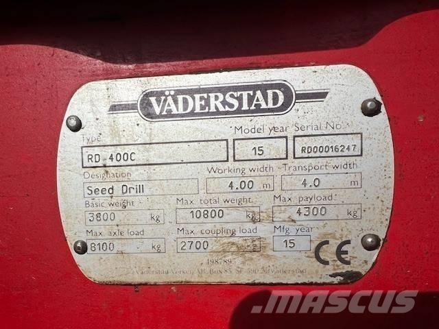 Väderstad Rapid400C Sējmašīnas