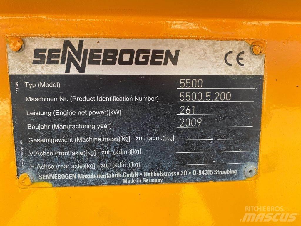 Sennebogen 5500 Celtņi nelīdzenām virsmām
