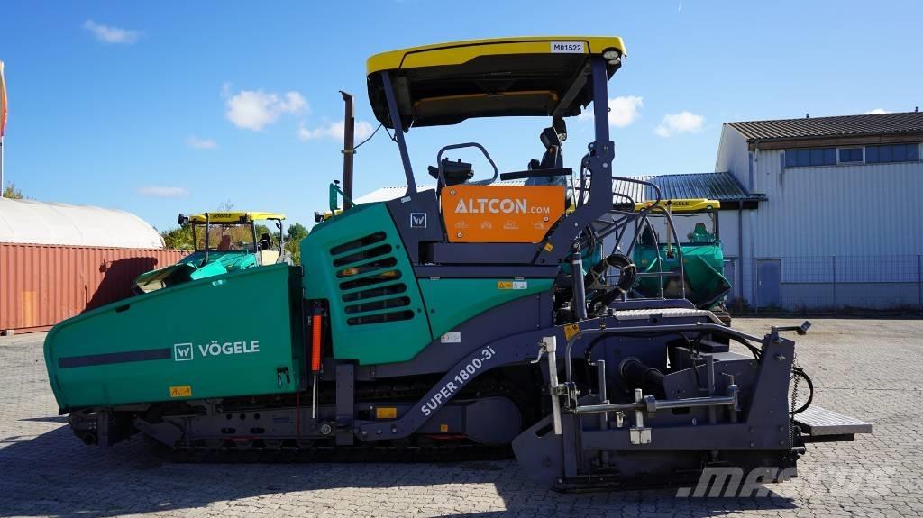 Vögele SUPER 1800-3I Asfalta klājēji