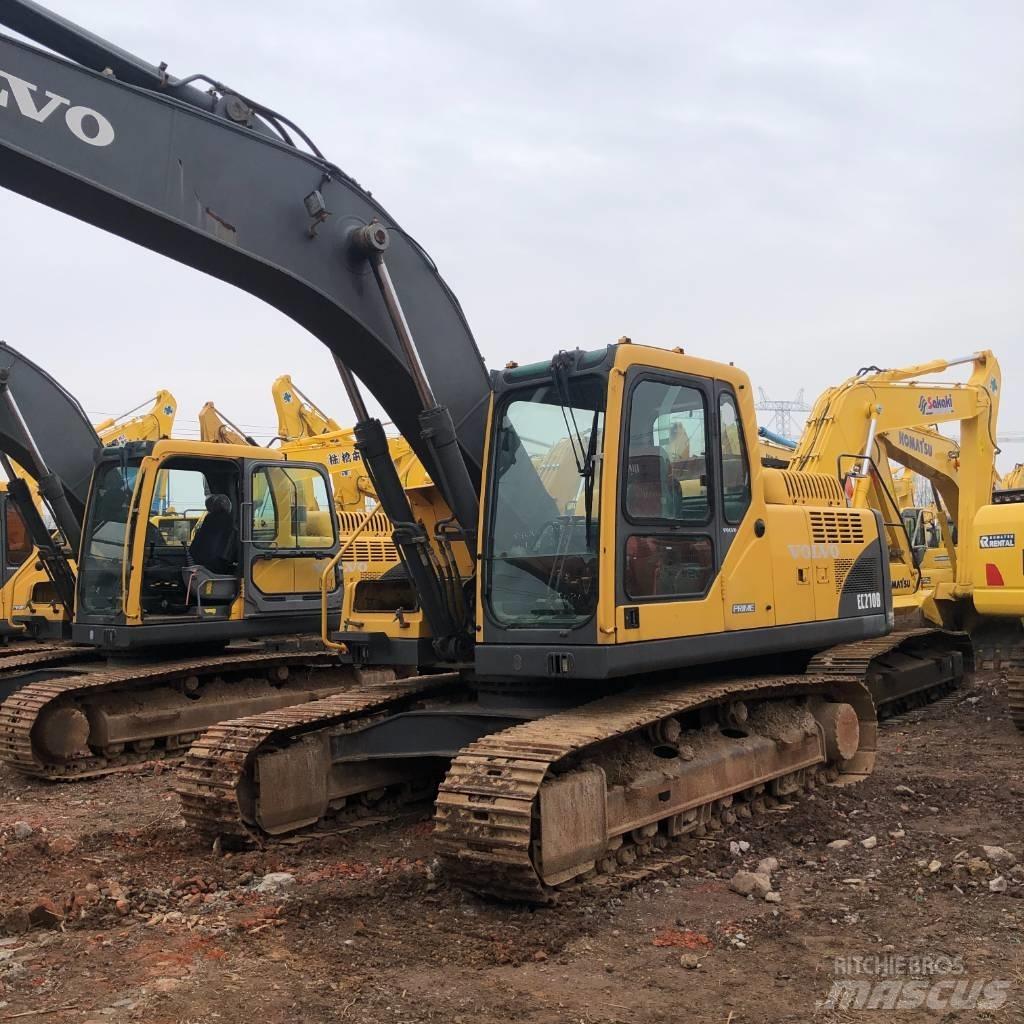 Volvo EC210B Kāpurķēžu ekskavatori