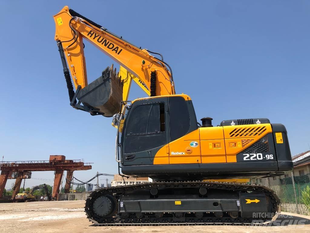 Hyundai R220LC-9S Kāpurķēžu ekskavatori