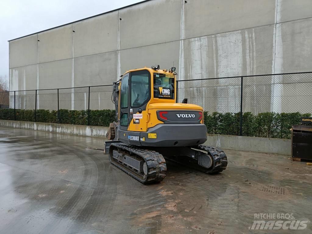 Volvo ECR 88 D Ekskavatori uz riteņiem