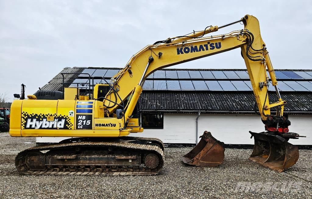 Komatsu HB 215 LC Kāpurķēžu ekskavatori
