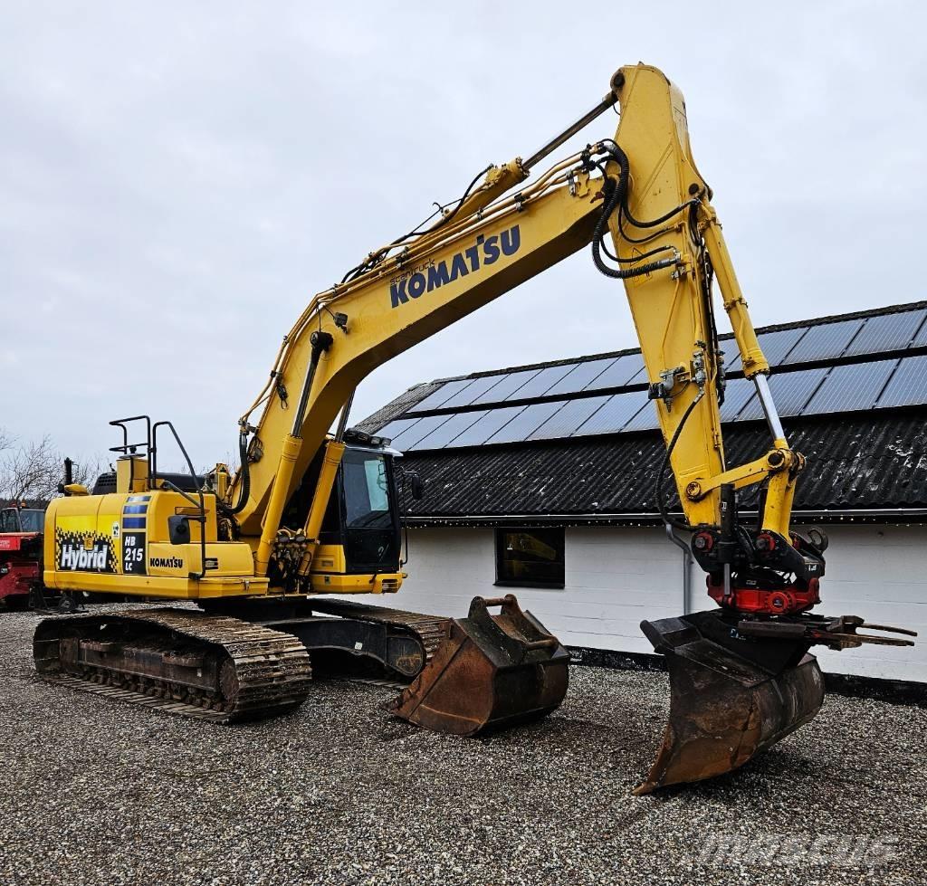Komatsu HB 215 LC Kāpurķēžu ekskavatori