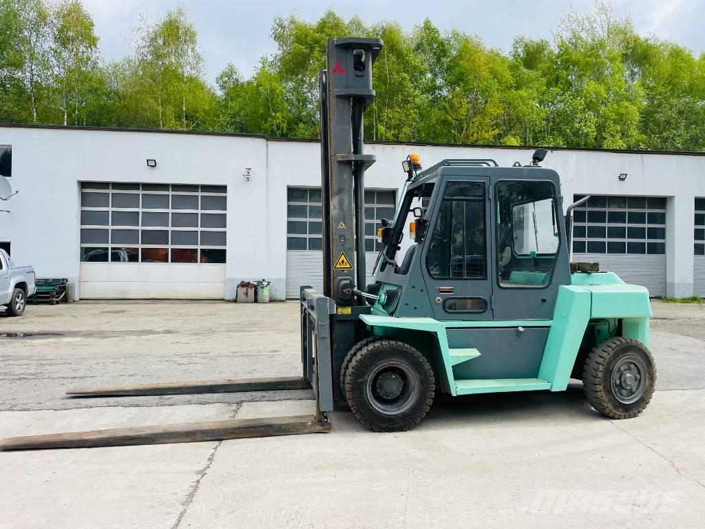 Mitsubishi FD 70 Tehnika ar dīzeļa dzinēju