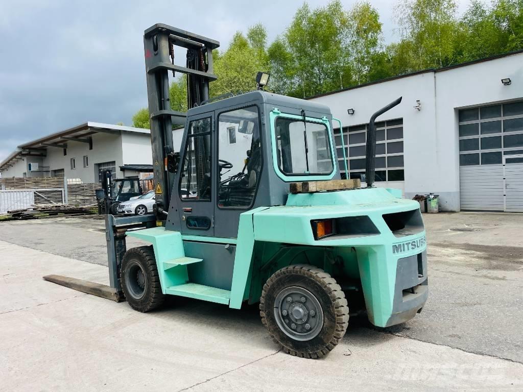 Mitsubishi FD 70 Tehnika ar dīzeļa dzinēju