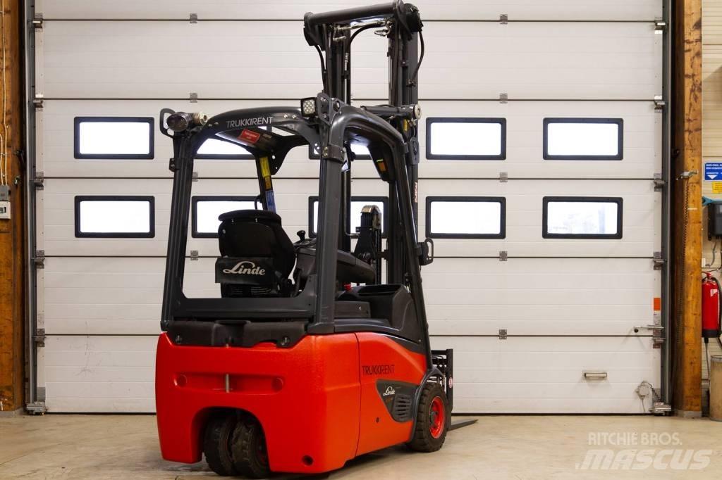 Linde E 16 C-02 Elektriskie iekrāvēji