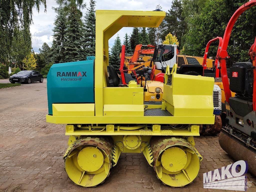 Rammax RW 2900 Divvalču grunts veltņi