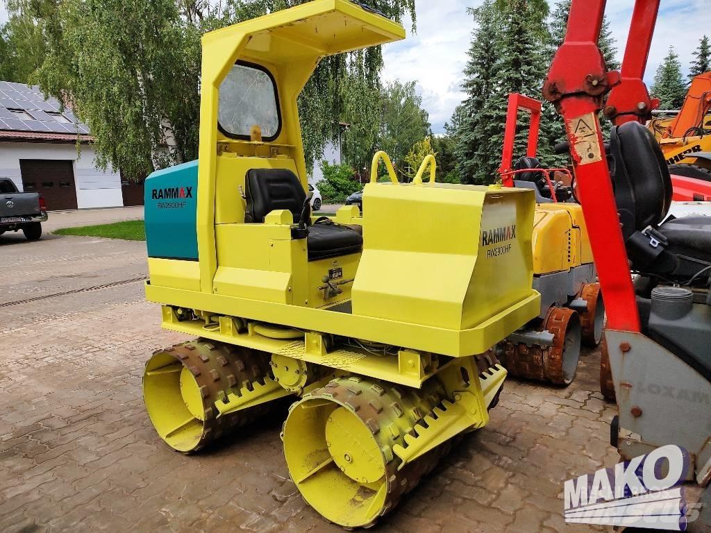 Rammax RW 2900 Divvalču grunts veltņi