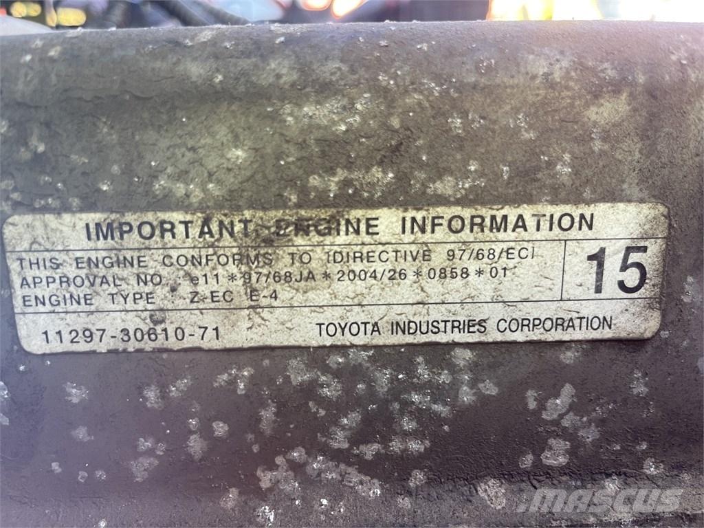 Toyota 42-7 FD A 50 Tehnika ar dīzeļa dzinēju