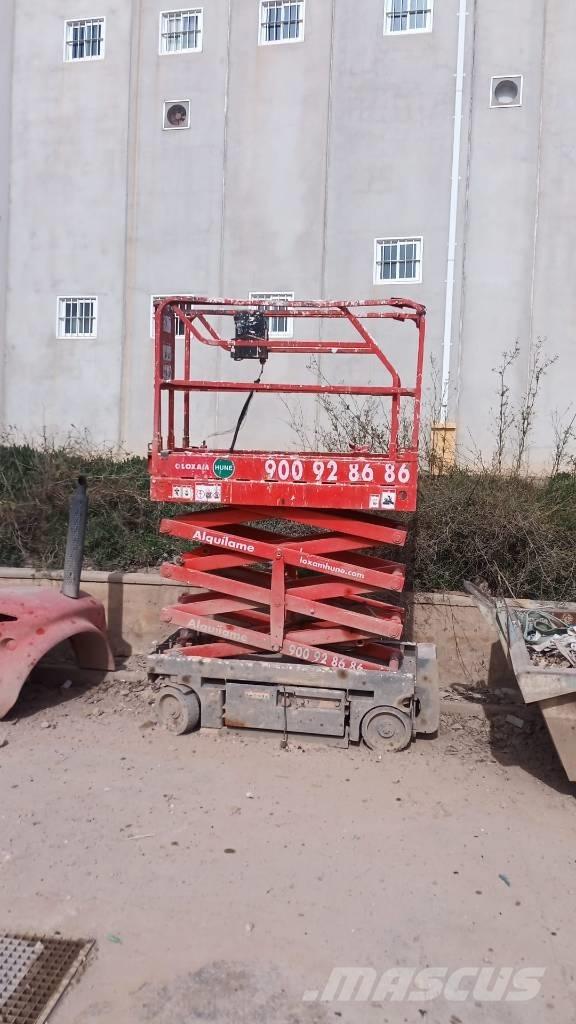 Haulotte Optimum  8 Šķerveida pacēlāji