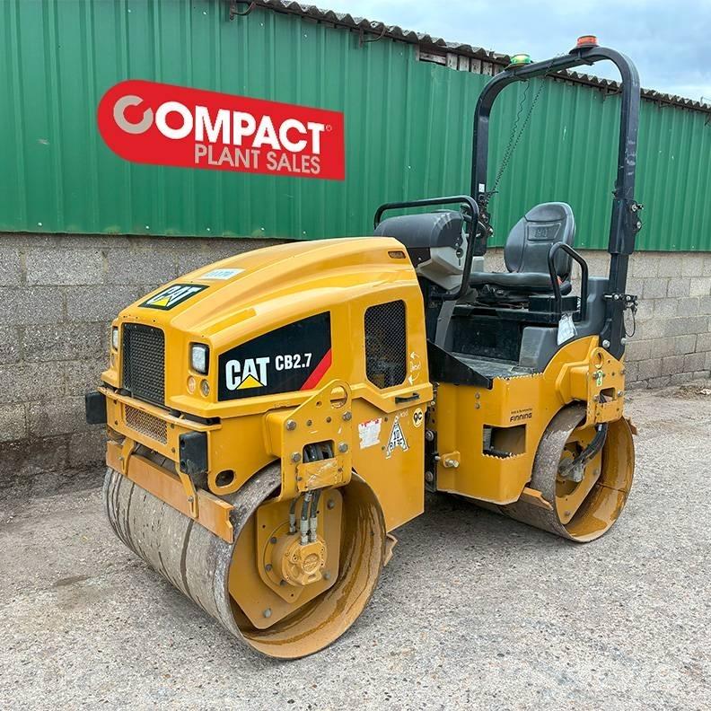 CAT CB 2.7 Divvalču grunts veltņi