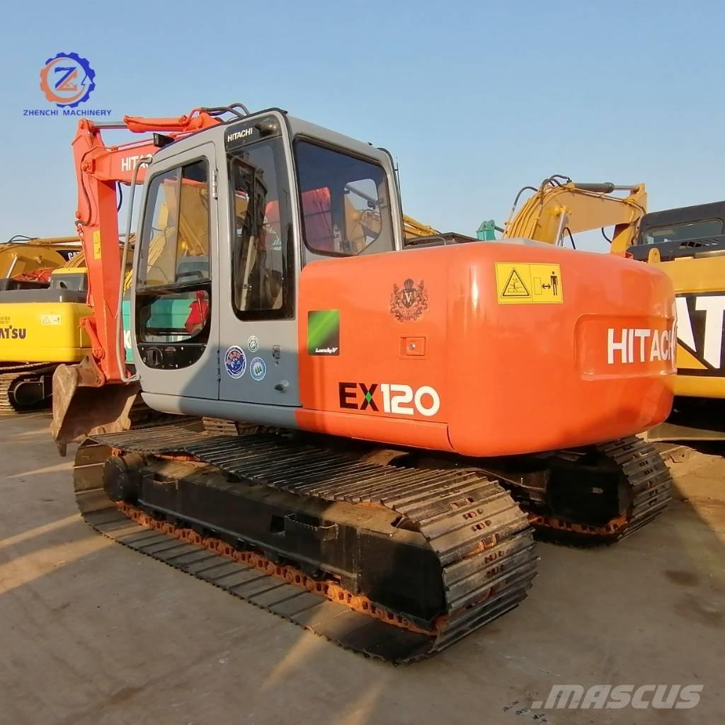 Hitachi EX 120 Kāpurķēžu ekskavatori