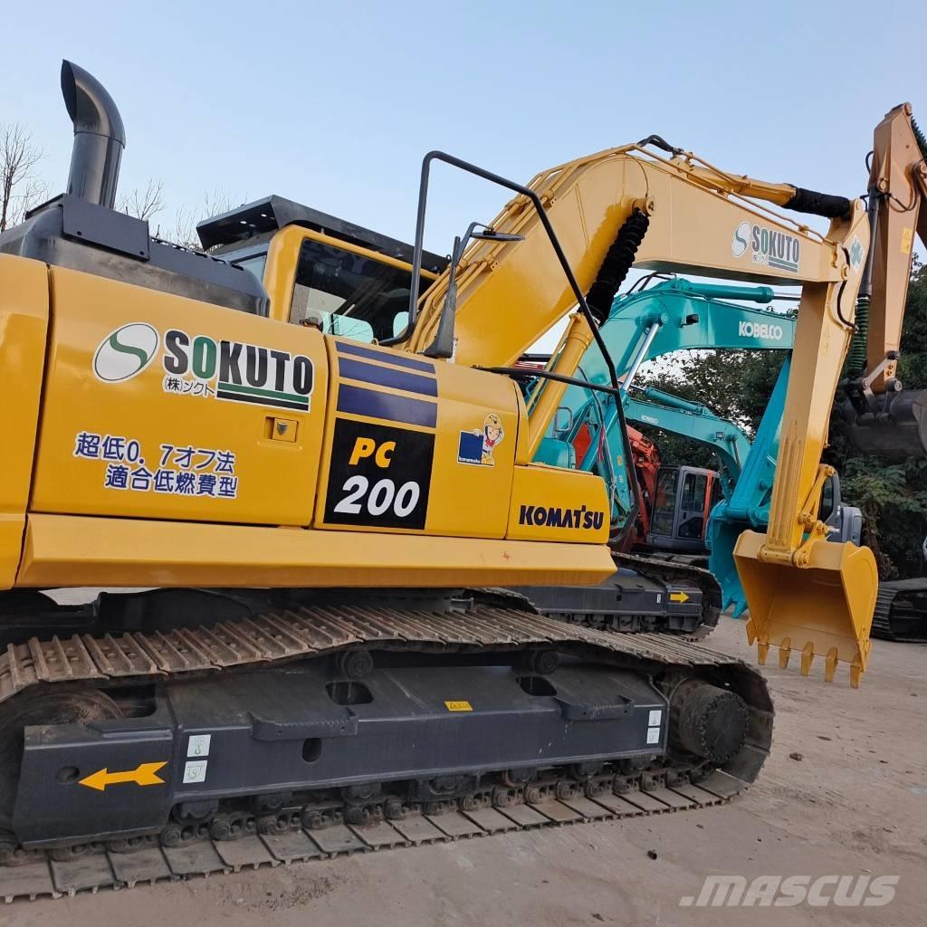 Komatsu PC 200-8 Kāpurķēžu ekskavatori