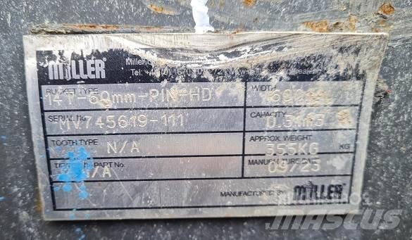  2' BUCKET, 60mm PINS Kausi