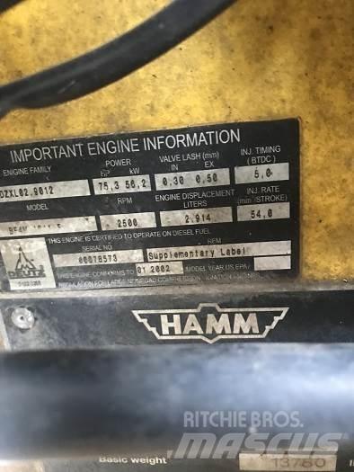 Hamm ROLLER HD70 Divvalču grunts veltņi