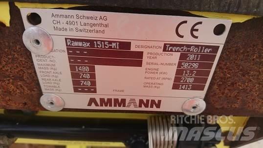 Rammax 1515-MI Divvalču grunts veltņi