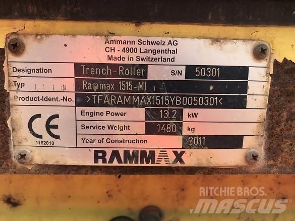 Rammax 1515 MI Divvalču grunts veltņi