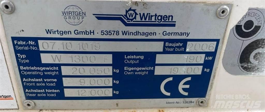 Wirtgen W 1300 F Asfalta dzesēšanas iekārtas
