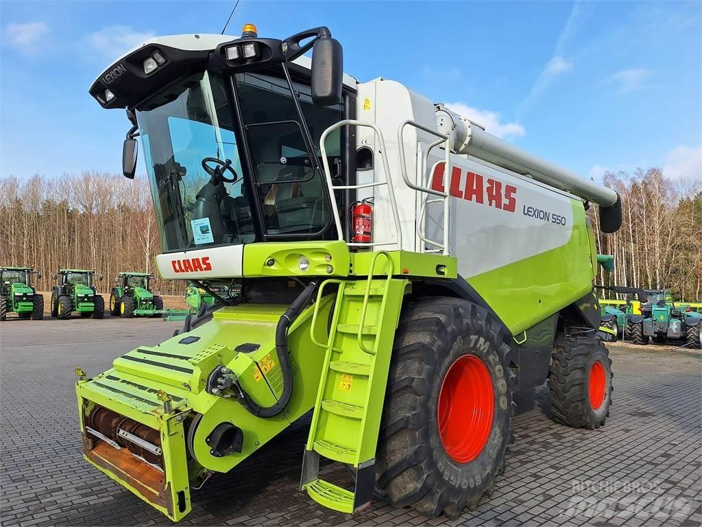 CLAAS Lexion 550 Ražas novākšanas kombaini